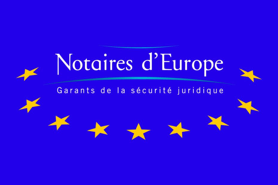 Vignette logo vitrine l agence de pub - Notaire d 'europe CNUE - RNE